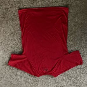 Boys red under armor T-shirt